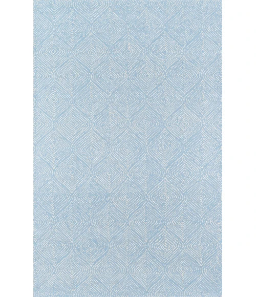 Momeni Roman Holiday Area Rug ROH-1 Via del Corso Light Blue 2' X 3'