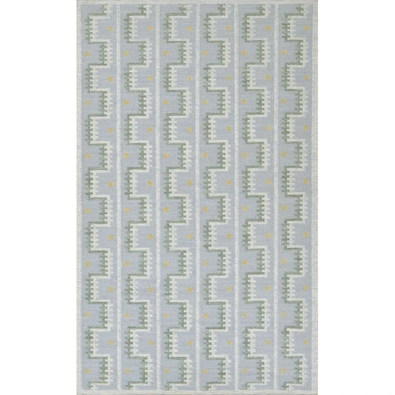 Momeni Scandi Blue SCN-1 8 ft. X 10 ft. Rect. Rug