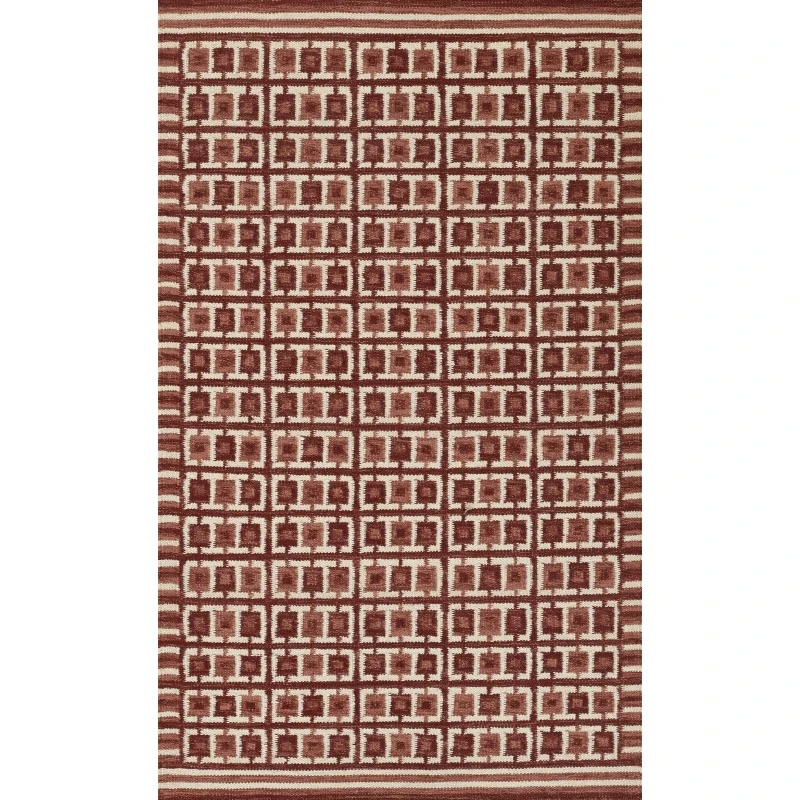 Momeni Scandi Red SCN-2 5 ft. X 8 ft. Rect. Rug