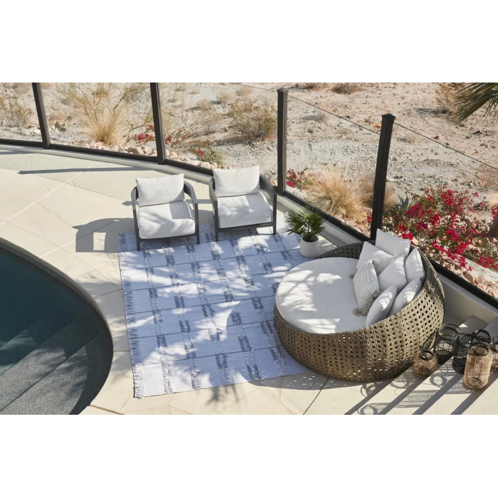 Momeni Serena SRN-1 Blue 3'6" X 5'6" Area Rug