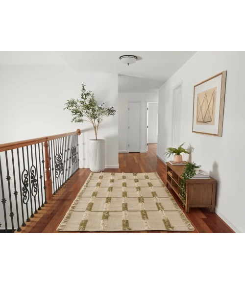 Momeni Serena SRN-1 Green 2'3" X 8' Runner Area Rug