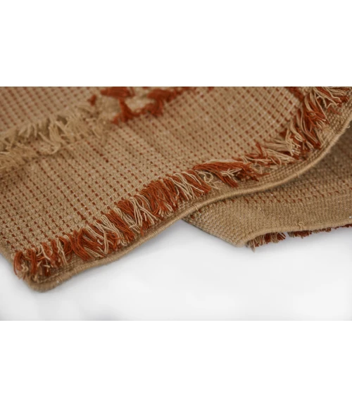 Momeni Serena SRN-1 Terra Cott 2'3" X 8' Runner Area Rug