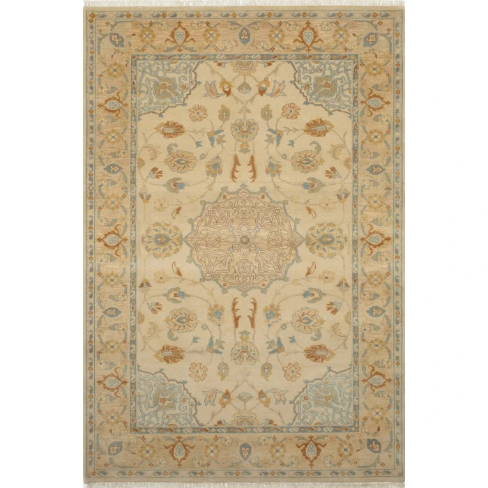 Momeni Shalimar Area Rug SL-02 Beige 5'6 X 8'6