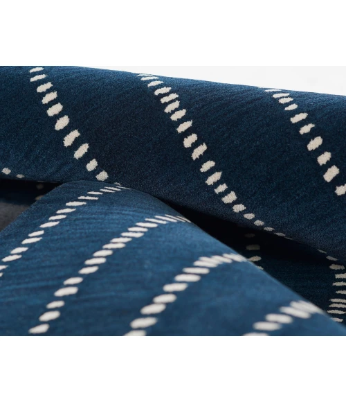 Momeni Simba Area Rug SIM-1 Navy 2'6 X 8' Runner