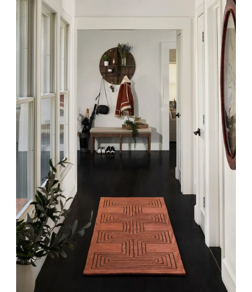 Momeni Simba Area Rug SIM-3 Copper 2'6 X 8' Runner