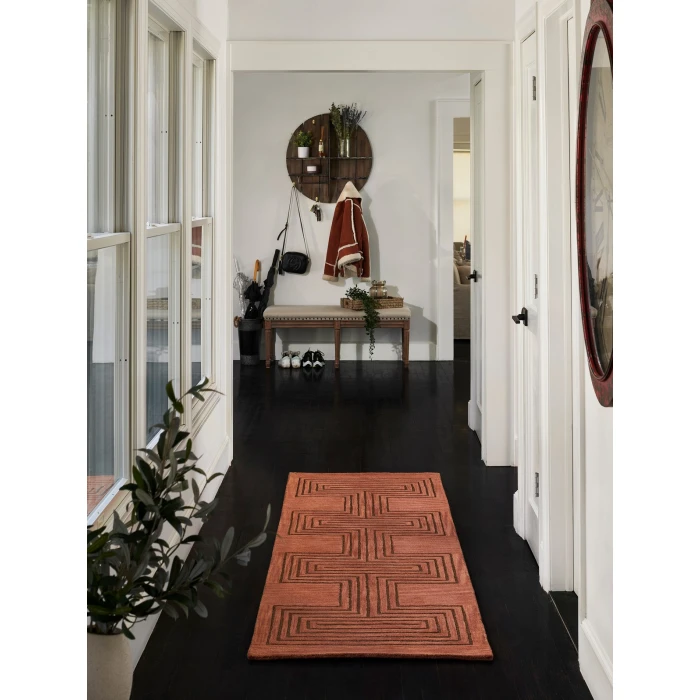 Momeni Simba Area Rug SIM-3 Copper 2'6 X 8' Runner