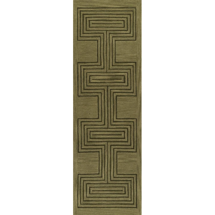 Momeni Simba Green SIM-3 2ft. x 3ft. Rect. Rug