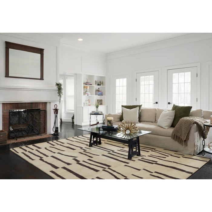 Momeni Simba Area Rug SIM-4 Ivory 3'6 X 5'6