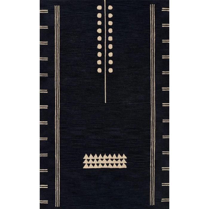 Momeni Simba Area Rug SIM-5 Navy 2' X 3'