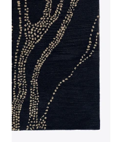 Momeni Simba Sim-7 Navy Area Rug 9 ft. X 12 ft. Rectangle