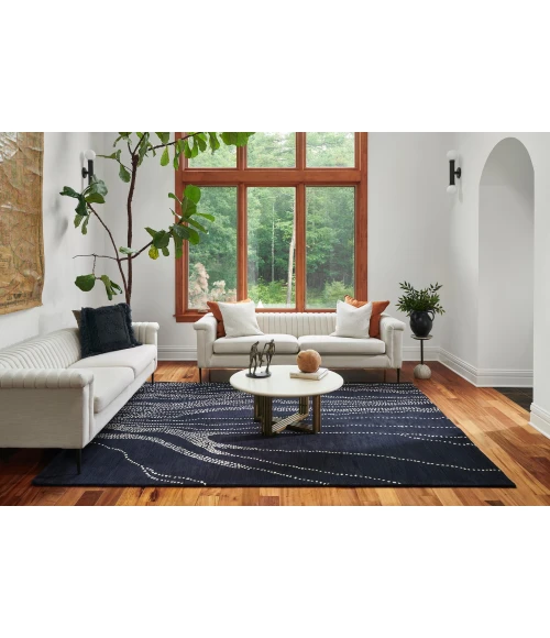 Momeni Simba Area Rug SIM-7 Navy 9' X 12'