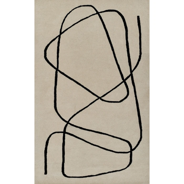 Momeni Simba Area Rug SIM-8 Ivory 3'6 X 5'6