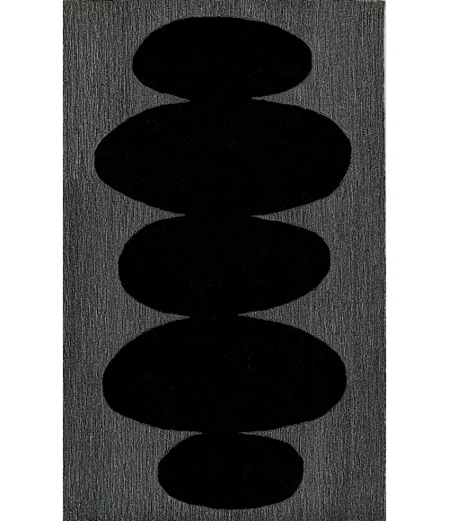 Momeni Simba Area Rug SIM-9 Black 9' X 12'
