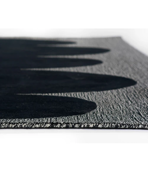 Momeni Simba Area Rug SIM-9 Black 9' X 12'