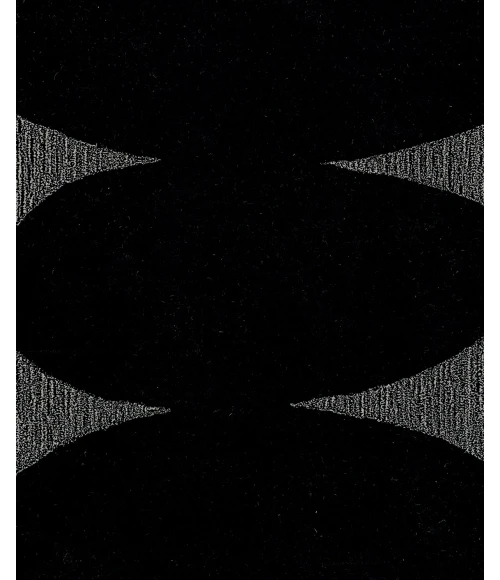 Momeni Simba Area Rug SIM-9 Black 9' X 12'