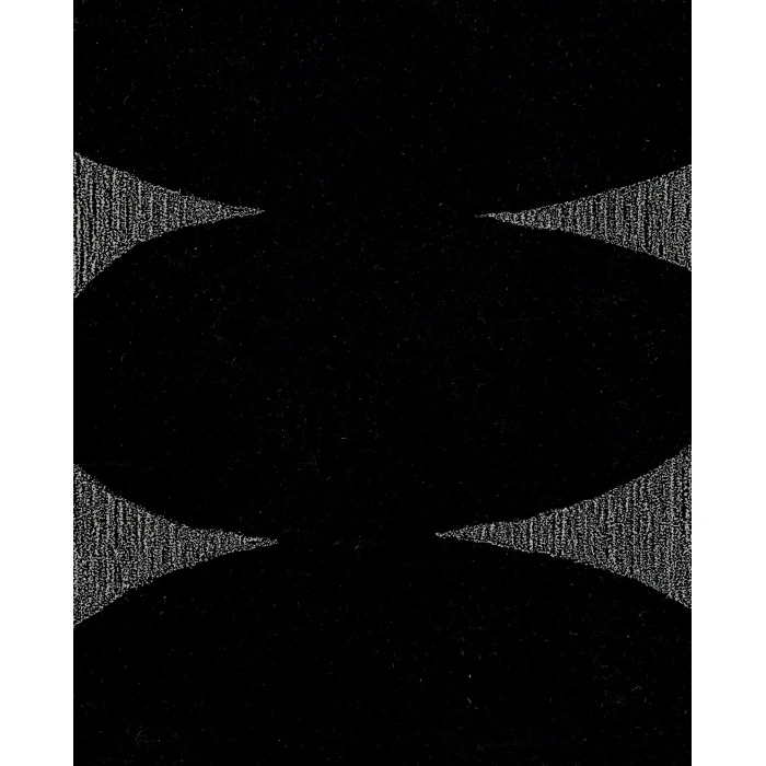 Momeni Simba Area Rug SIM-9 Black 2' X 3'