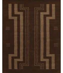 Momeni Simba SIM11 Brown 9 ft. X 12 ft. Rectangle Rug