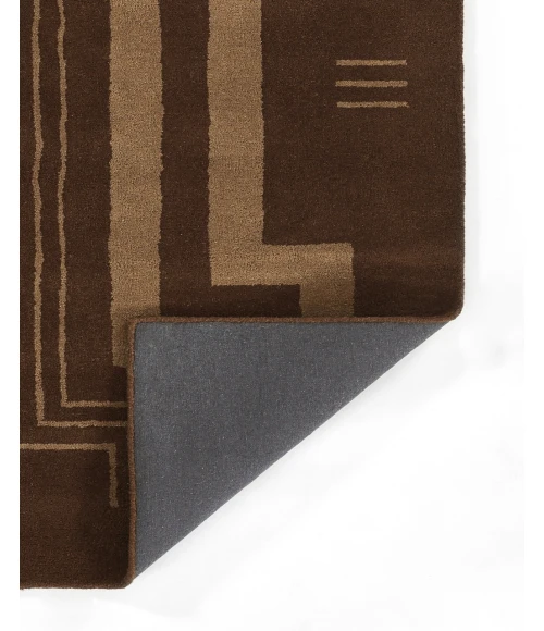 Momeni Simba SIM11 Brown 9 ft. X 12 ft. Rectangle Rug