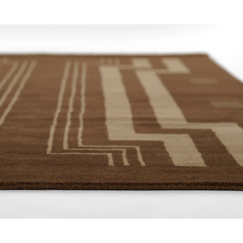 Momeni Simba SIM11 Brown 5 ft. X 8 ft. Rectangle Rug