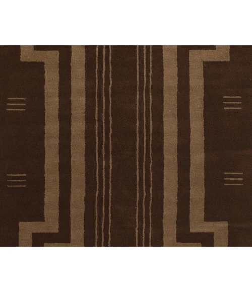 Momeni Simba SIM11 Brown 9 ft. X 12 ft. Rectangle Rug