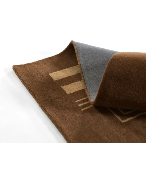 Momeni Simba SIM11 Brown 9 ft. X 12 ft. Rectangle Rug