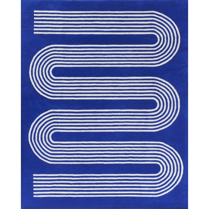 Momeni Simba SIM12 Cobalt 8 ft. X 10 ft. Rectangle Rug