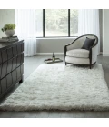Momeni Snow Shag White SS-01 5 ft. X 7 ft. Rect. Rug