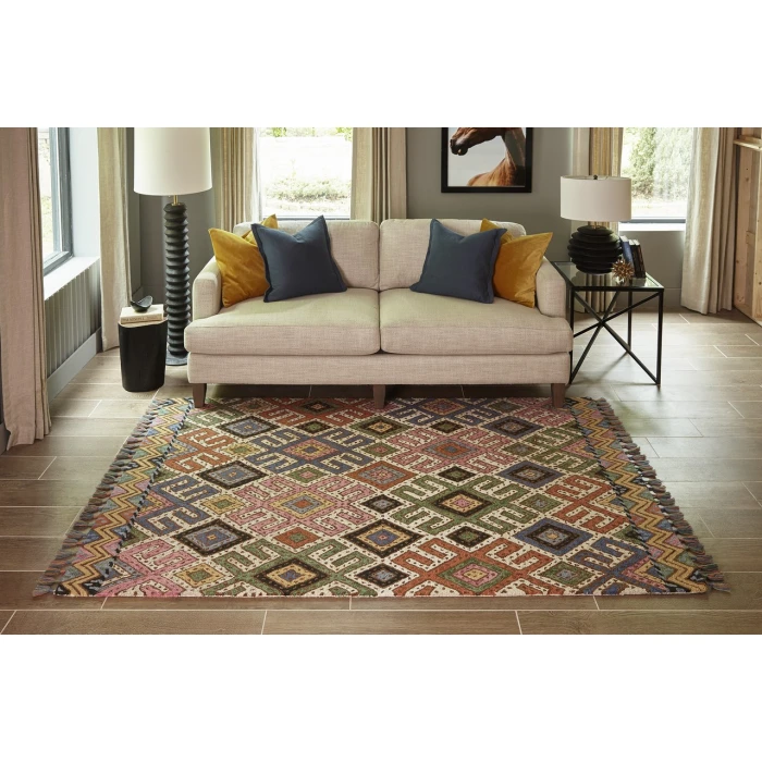 Momeni Tahoe Multicolored TA-01 2ft.3in. X 8ft. Rect. Rug