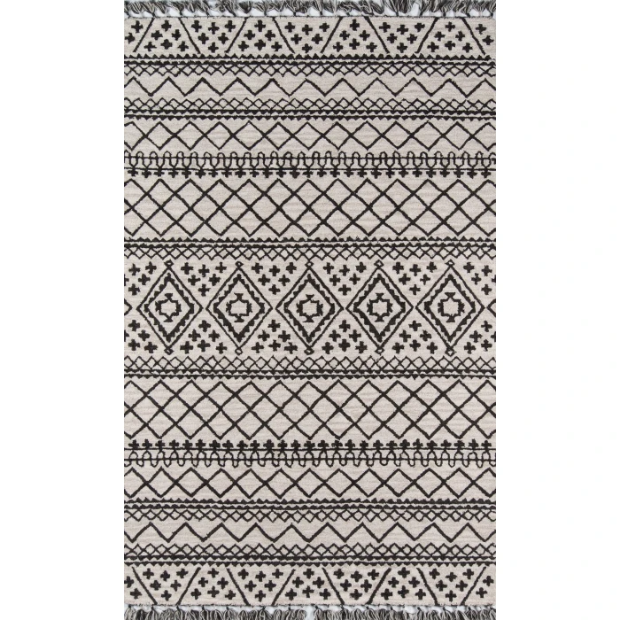 Momeni Tahoe Area Rug TA-05 Grey 5' X 8'