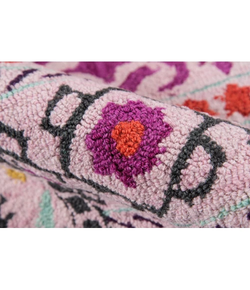 Momeni Tahoe Area Rug TA-07 Pink 2'3 X 8' Runner