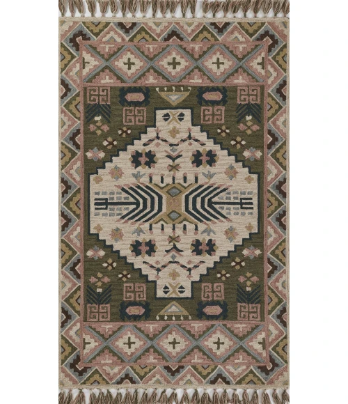 Momeni Tahoe Green TA-50 7ft.6in. X 9ft.6in. Rect. Rug