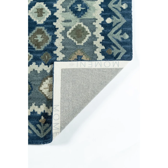 Momeni Tangier Area Rug TAN-1 Blue 2' X 3'