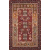 Momeni Tangier Tan-1 Red Area Rug 7 ft. 6 in. X 9 ft. 6 in. Rectangle
