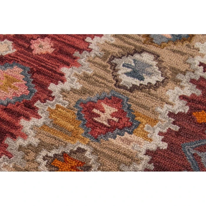 Momeni Tangier Area Rug TAN-1 Red 2' X 3'