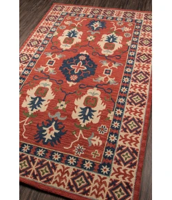 Momeni Tangier Tan-3 Red Area Rug 8 ft. X 11 ft. Rectangle