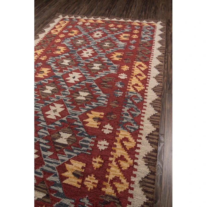 Momeni Tangier Area Rug TAN-7 Red 2' X 3'