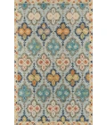 Momeni Tangier Area Rug TAN17 Blue 7'6 X 9'6