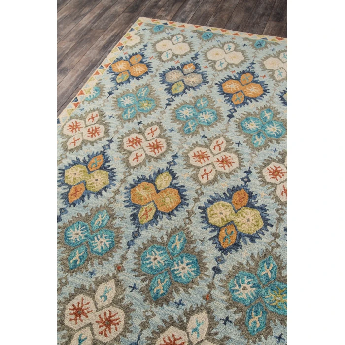 Momeni Tangier Area Rug TAN17 Blue 3'6 X 5'6