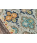 Momeni Tangier Area Rug TAN17 Blue 7'6 X 9'6