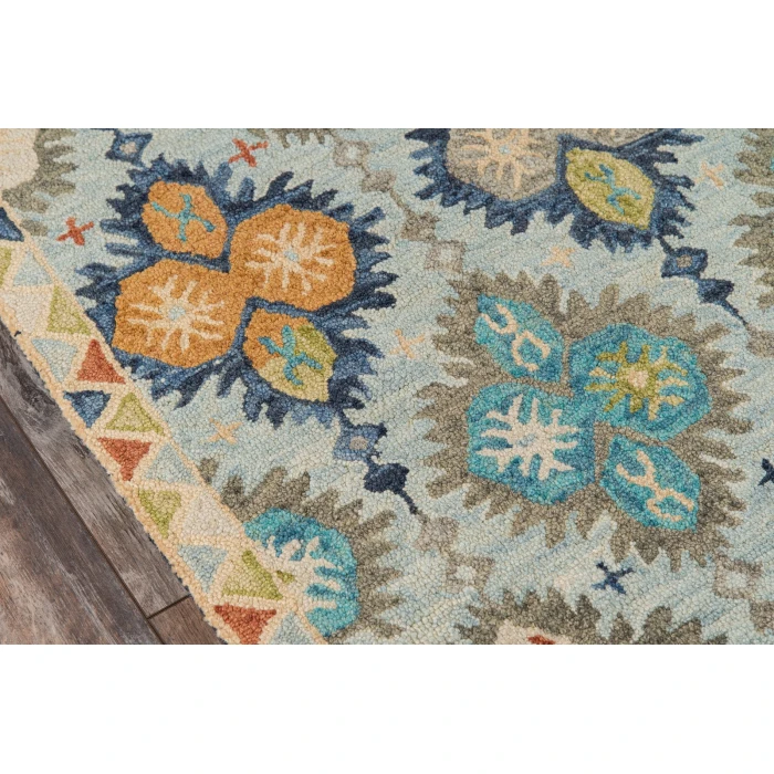 Momeni Tangier Area Rug TAN17 Blue 3'6 X 5'6