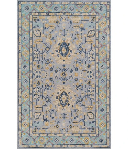 Momeni Tangier Area Rug TAN30 Blue 9'6 X 13'6