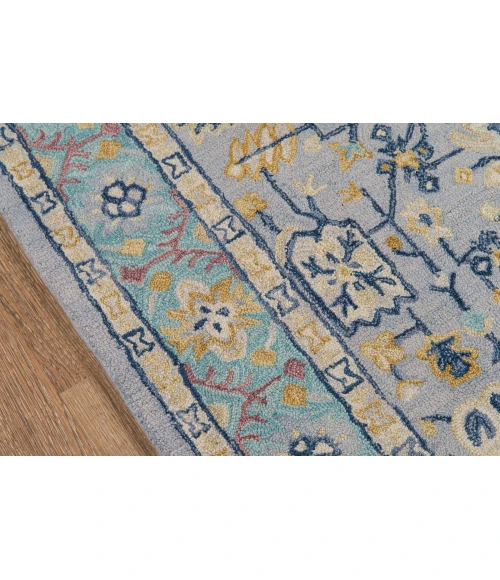 Momeni Tangier Area Rug TAN30 Blue 9'6 X 13'6