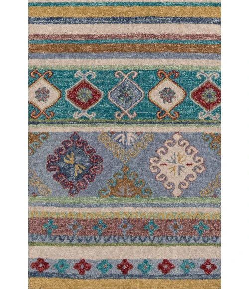 Momeni Tangier Area Rug TAN32 Blue 9'6 X 13'6