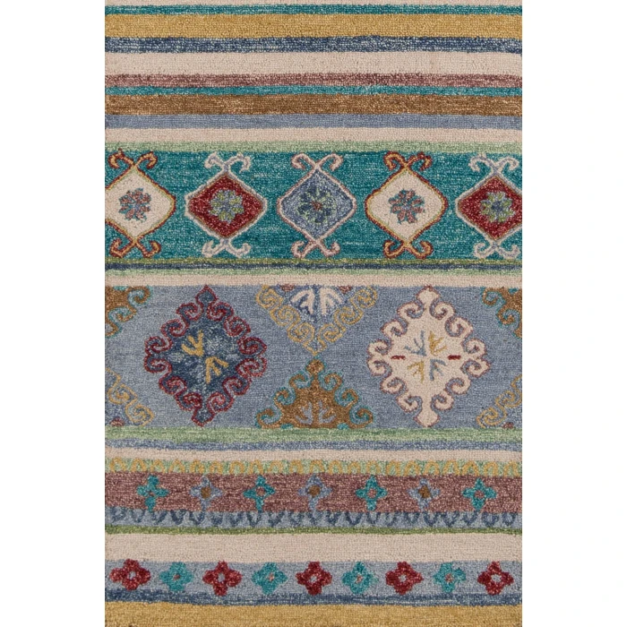 Momeni Tangier Area Rug TAN32 Blue 9'6 X 13'6