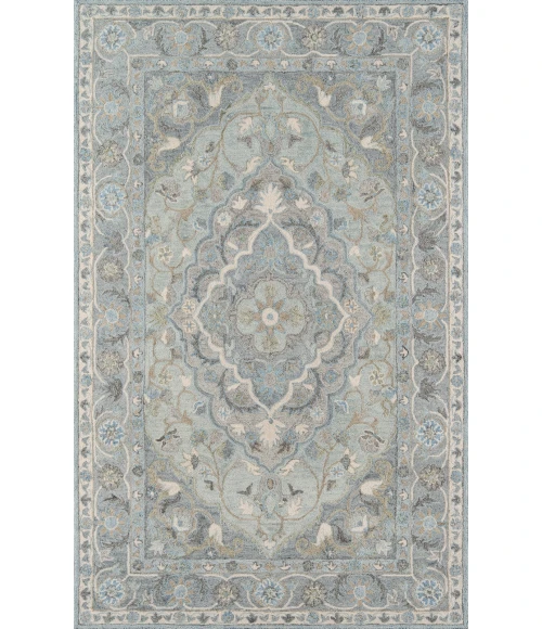 Momeni Tangier Area Rug TAN33 Blue 8' X 11'