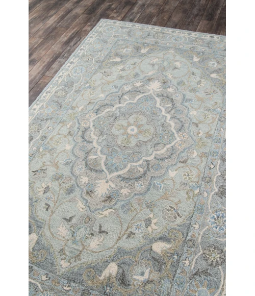 Momeni Tangier Area Rug TAN33 Blue 8' X 11'