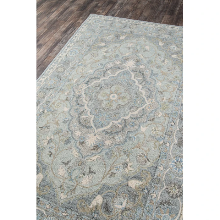 Momeni Tangier Area Rug TAN33 Blue 7'6 X 9'6