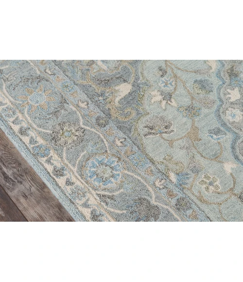 Momeni Tangier Area Rug TAN33 Blue 8' X 11'