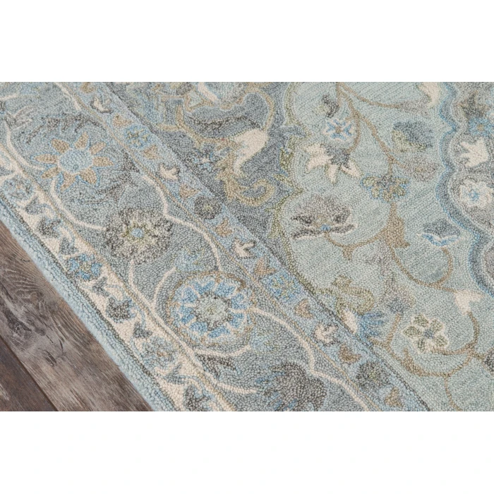 Momeni Tangier Area Rug TAN33 Blue 7'6 X 9'6