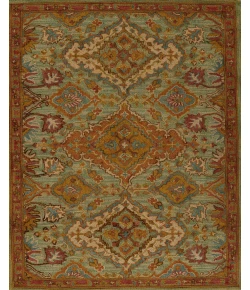 Momeni Tangier Tan35 Blue Area Rug 8 ft. X 11 ft. Rectangle